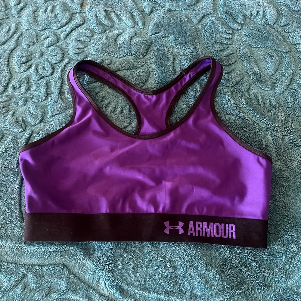 Under Armour Purple Sports Bra